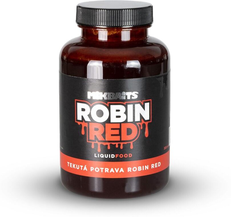 Mikbaits Tekutá potrava 300ml - Robin Red