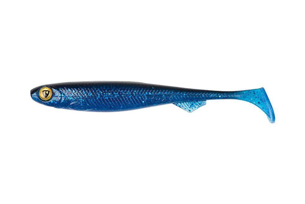 Fox Rage Gumová nástraha Slick Shad Bulk UV Blue Flash - 13cm