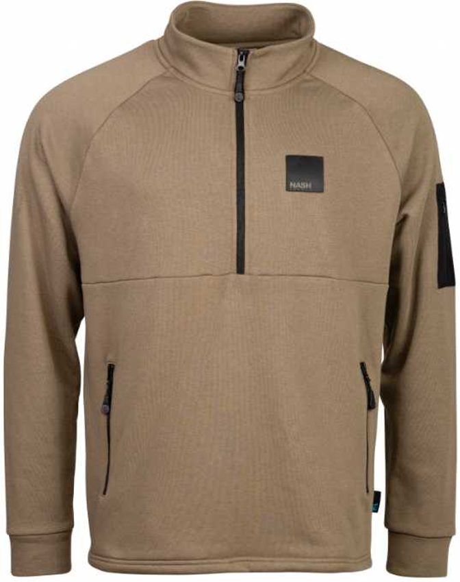 Nash Mikina Half Zip Jumper - XXL