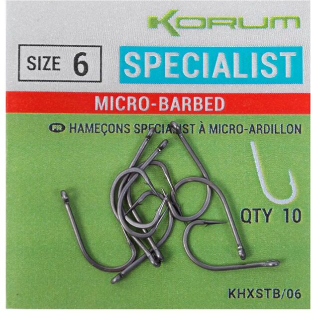 Korum Háčky Xpert Specialist Hooks 10ks - vel. 8