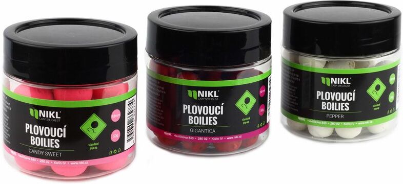 Karel Nikl Nikl Plovoucí boilies 50g - Ripe Banana žlutá 18mm