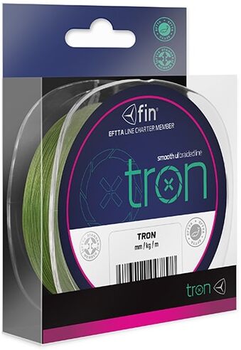 Delphin Fin Šňůra Tron zelená - 0,05mm 2,25kg 20m