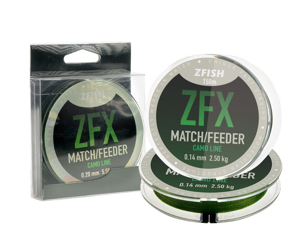 Zfish Vlasec ZFX Match/Feeder Camoline 150m - 0,23mm