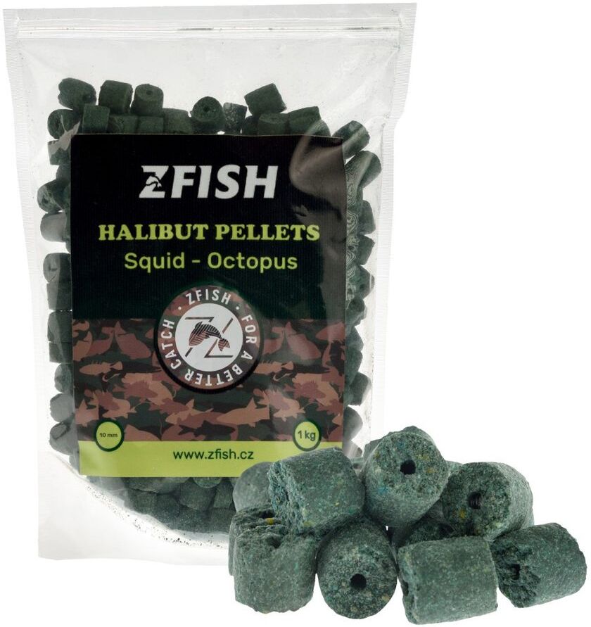 Zfish Pelety Halibut Pellets 14mm 1kg - Squid-Octopus