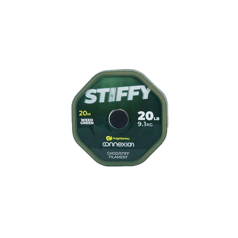 RidgeMonkey Vlasec Connexion Stiffy Chod/Stiff Filament 20m - 20lb