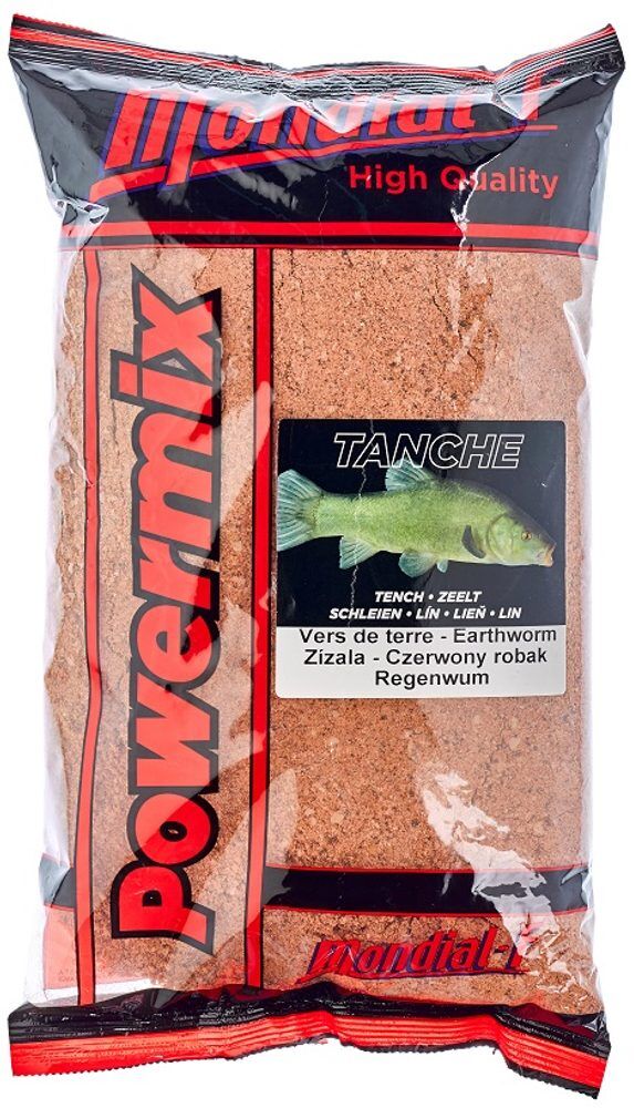 Mondial-F Mondial F Krmítková směs Powermix Tench 1kg - Žížala