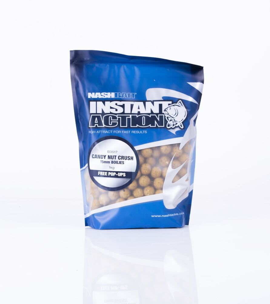 Nash Boilie Instant Action Candy Nut Crush - 18mm 1kg
