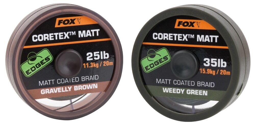 Fox Ztužená šňůrka Edges Coretex Matt 20m