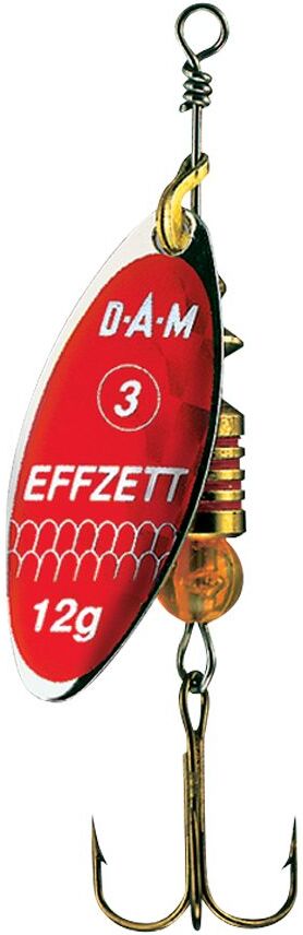 DAM Třpytka Effzett Predator Spinner Reflex Red - 12g vel.3