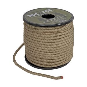 Mil-Tec Commando Seil Rolle 7mm (50M) coyote