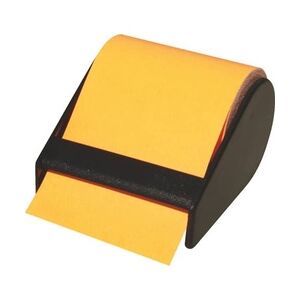 Haftnotiz Rolle im Abroller - neonorange, 60mm x 10m, nachfüllbar