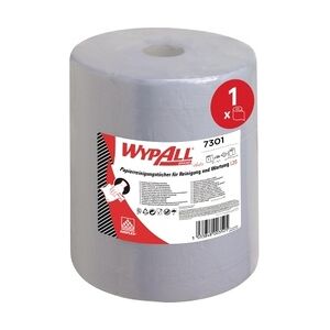 WYPALL Wischtuch L20 7301 2lagig 33x38cm Rolle 500Blatt blau