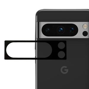 2-PAK SKALO Google Pixel 8 Pro 5G 3D Kameralinse Beskyttelsesgla Black