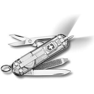 Victorinox , Schweizer Taschenmesser, Signature Lite, Multitool, Swiss Army Knife mit 7 Funktionen, Klinge, klein, Nagelfeile, Schraubendreher 2.5 mm