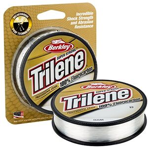 Berkley Trilene 100% Fluorkohlenstoff 200 Meter Spule ** Größen 1,8kg 11,3kg ** Karpfen Weißfische Transparent durchsichtig 10 lbs/0.30 mm