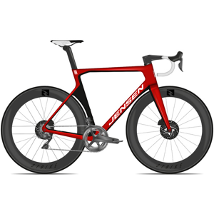 Jensen -  CC6 Disc RØD Ultegra - XS - 46cm - Xs-46cm