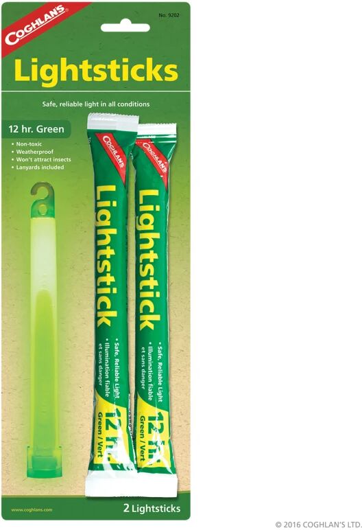 Coghlan's Lightsticks 2-pack Grøn Grøn OneSize