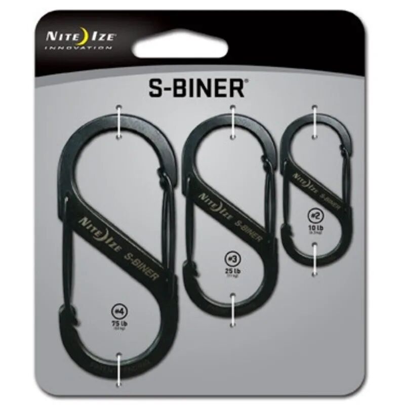 Nite Ize S-Biner 3-pack Sort Sort OneSize