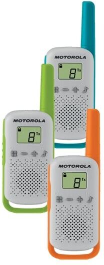 Motorola Talkabout T42 Walkie-Talkie - Pakke med 3 stk.