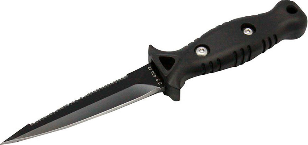 Tecnomar cuchillo pesca Negro (UNICA)