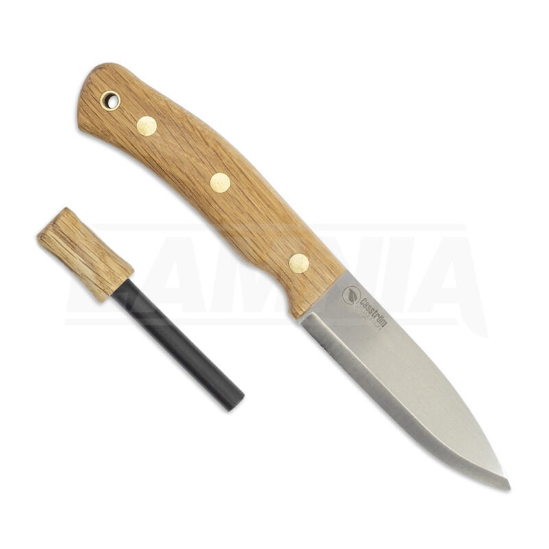 Casström No.10 Swedish Forest knife+FS Scandi K720 Oak puukko