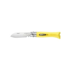 OPINEL Couteau Bricolage N°09, 8 cm 1804, Jaune - Publicité