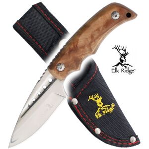 Petit Couteau de Chasse Elk Ridge Lame Fixe ER-535BW Swordspirit - Publicité