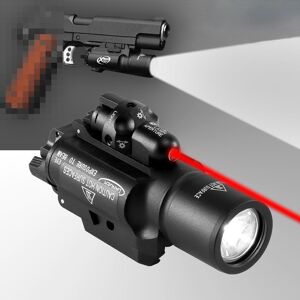 BESTSIGHT Tactique X300pressostat LED arme 552 pistolet léger lanterne Airsoft lampe de poche avec Rail Picatinny pour la chasse - Publicité