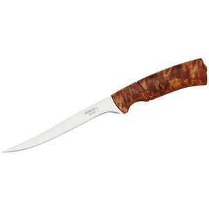 - Steinbit Fillet Knife - Couteau taille 15 cm, blanc/brun/rouge