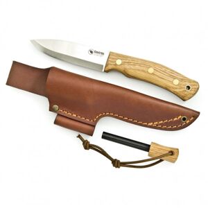 - No.10 Swedish Forest Knife Carbon Steel - Couteau brun/blanc