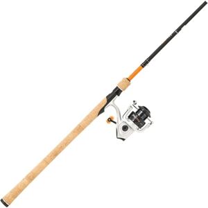 Abu Garcia Combo MAX STX Prêt à Pêcher, Composé d'une Canne à Pêche en Carbone et d'un Moulinet Rempli avec de la Tresse Spiderwire Stealth Smooth 8 Brins - Publicité