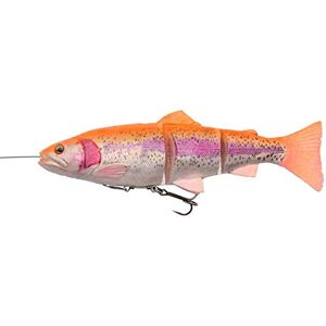 Savage Gear Leurre 4D Line Thru Trout Truite en caoutchouc à l'aspect naturel Pour la pêche Appât pour brochet, Golden Albino, 15cm / 35g / langsam sinkend - Publicité