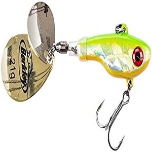 Berkley Pulse Spintail Leurre Hybride Jig Spinner, Équipé d'Hameçon Fusion, se lance loin et est Redoutable pour la Pêche des Carnassiers en Eau Douce - Publicité