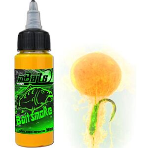 Angel-Berger Angel Berger Bait Smoke Liquide de trempage pour appât Effet fumée Banane (Captain Banana)/Jaune fluo (Fluo Yellow) 50 ml - Publicité