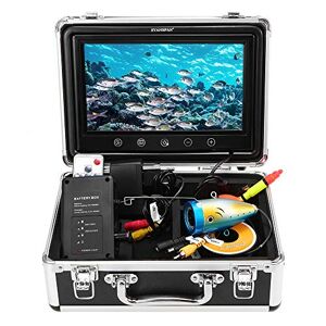 Lixada Portable Moniteur étanche Kit de Caméra de Pêche sous-Marine LED Fish Finder (15m) - Publicité