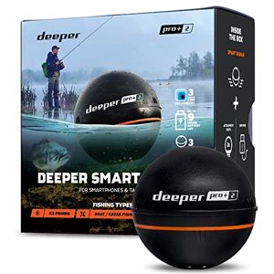 Deeper Pro+ 2 Sondeur de Pêche Portable avec GPS Intégré, Détecteur de Poissons et de Profondeur, pour Kayak, Bateau, Pêche sur Glace, Fonctionne avec Téléphones Portables (App Gratuite) - Publicité