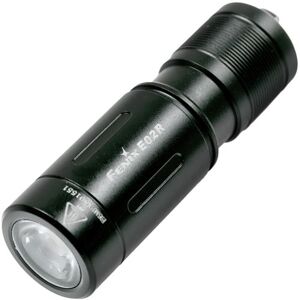 Non communiqué Lampe de Poche Fenix E02R FEE02R-B Lampe de Poche Porte-Clés Rechargeable à LED 200 Lumens Noir Aluminium Noir - Publicité