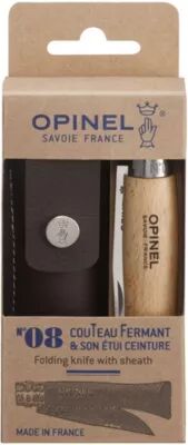 Opinel Couteau OPINEL No 08 Inox hetre naturel