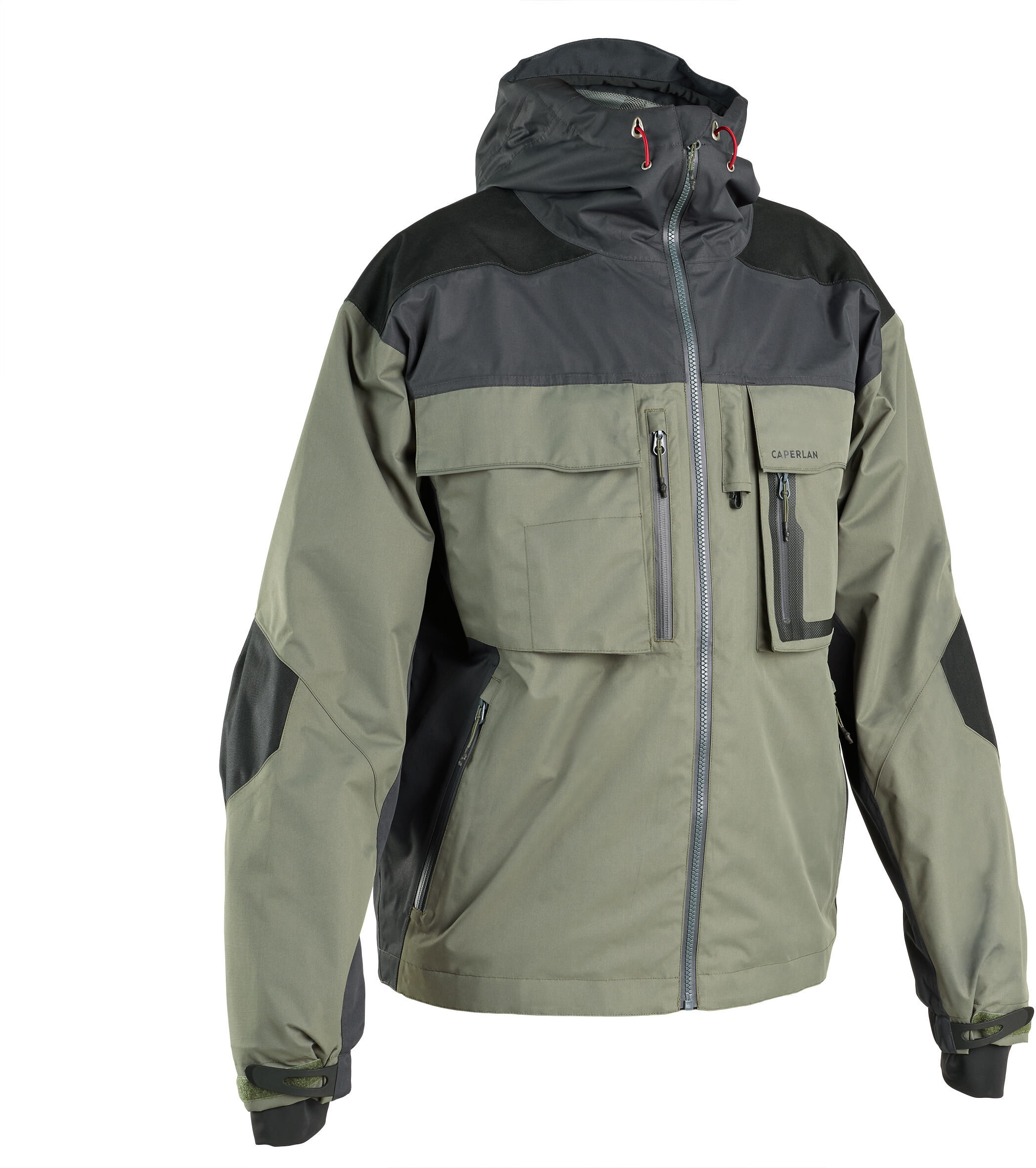 CAPERLAN Veste de pêche 500 Kaki - CAPERLAN - 48 XL