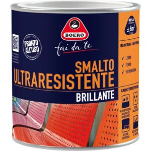 BOERO FAI DA TE Vernice da esterno  giallo girasole lucido, 0.5 l