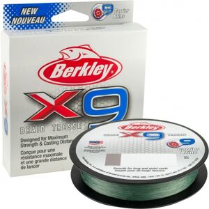 Berkley X9 Braid 0.20MM trecciato da 300M GRN