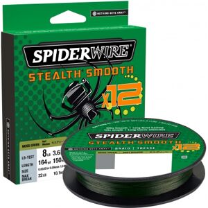 SpiderWire Stealth Smooth 12 Braid 0.29MM trecciato 2000M GRN