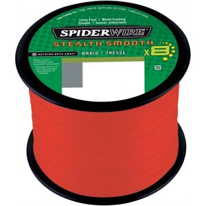 SpiderWire Stealth Smooth 8 Braid 0.29MM trecciato 2000M RED