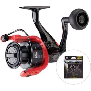 Abu Garcia Max X 3000 mulinello con trecciato SpiderWire Dura4