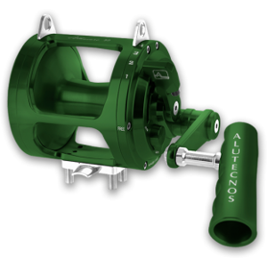 Alutecnos Albacore 50 mulinello da drifting Verde