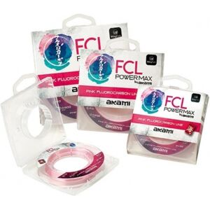 Akami FCL Power Max 0.25MM Fluorocarbon rosa da 50M