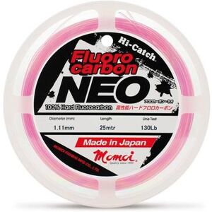 Momoi Hi-Catch NEO 0.52MM Fluorocarbon 30LBs rosa da 25M