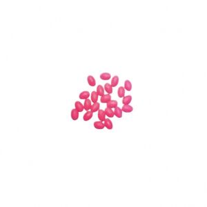 Sele Perline morbide Rosa per terminali da pesca 3.5 x 4.0 mm.