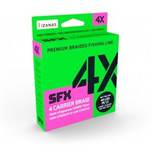 Sufix SFX 4X 0.104 MM. trecciato da 275M green