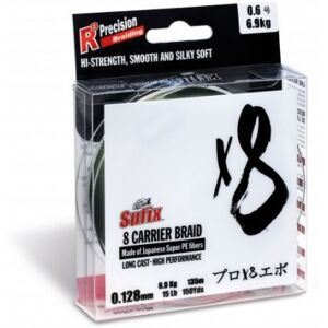 Sufix X8 0.235 MM. trecciato da 450M multicolore